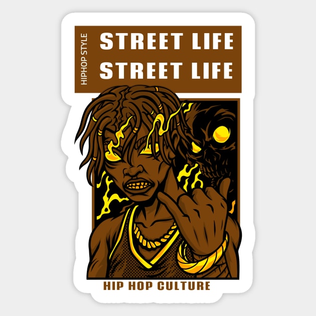 Street life Sticker by Milon store